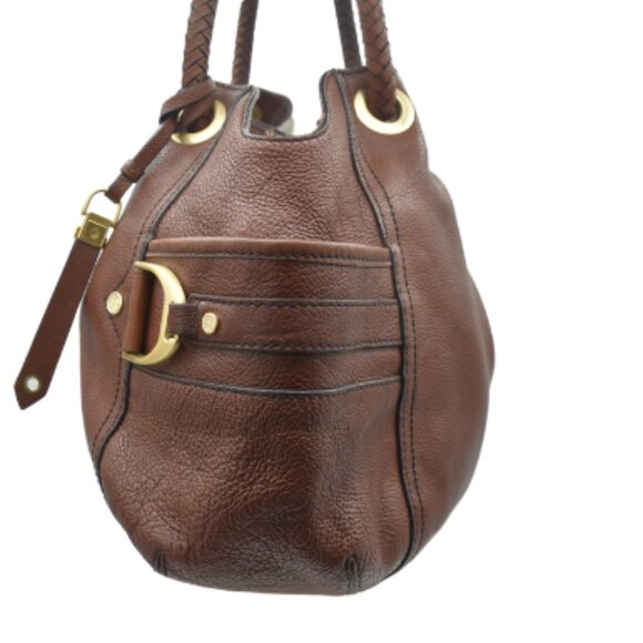 Cole Haan Brown Leather Handbag - Picture 4 of 10
